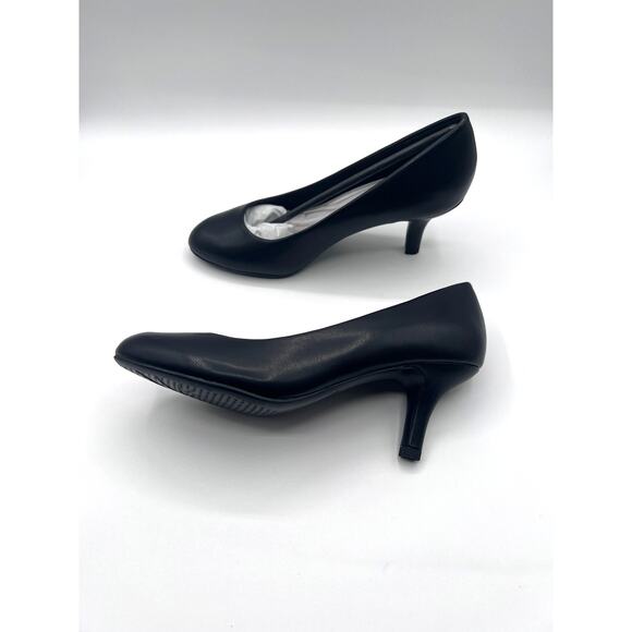 EASY STREET 'PASSION' PUMPS BLACK WOMENS SIZE 7M NEW - Picture 9 of 12